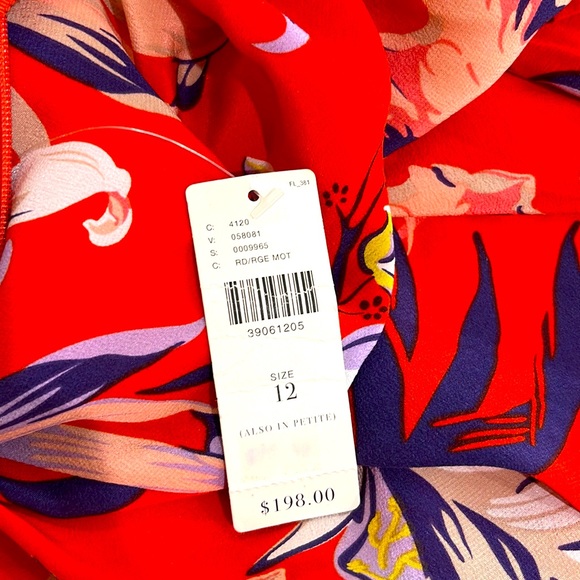 Anthroplogie NWT HD in Paris Silk Floral lined maxi skirt - Picture 8 of 13